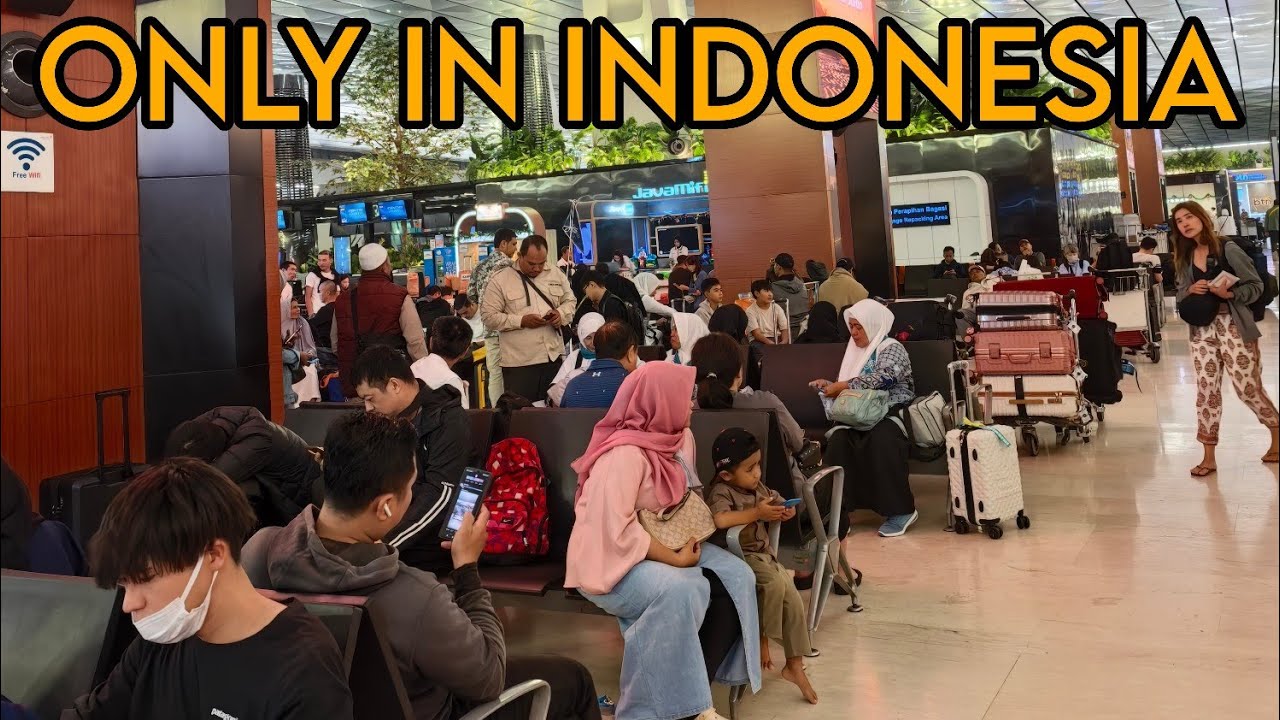 Unique Airport Culture in Indonesia Why 50 People Say Goodbye to 1 Passenger
