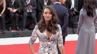 Charlotte Le Bon And Gabriella Wilde On The Red Carpet For The Premiere Of First Man At The Venice F