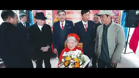 MỪNG THỌ CỤ TUỔI 100 | XUÂN QUÝ MÃO 2023 | GIA ĐÌNH CÙNG CON CHÁU MỪNG THỌ CỤ | VIDEO 4K