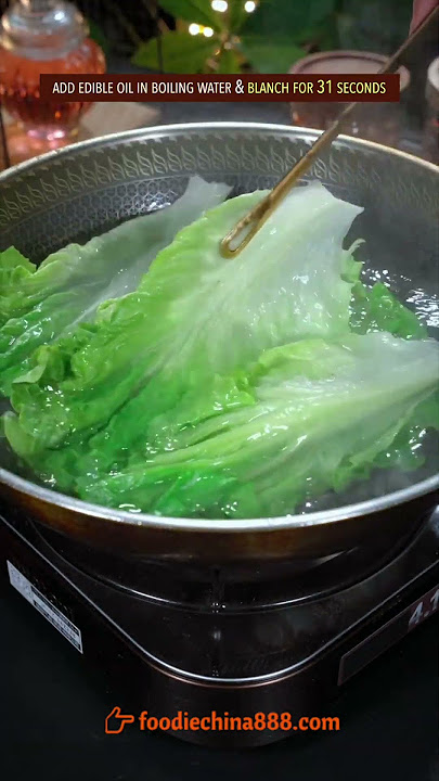 EASY VEGAN LETTUCE SALAD RECIPE #veganrecipes #vegetarian #cooking #chinesefood #lettuce #salad