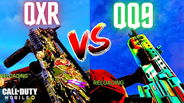 *NEW* BEST SMG SHOWDOWN!! WHICH IS BETTER QXR VS QQ9 | SOLO VS SQUADS COD MOBILE BATTLE ROYALE!!!