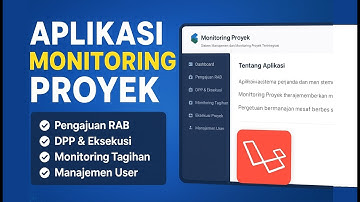 🔴🌟🌟🌟🌟Aplikasi Monitoring Proyek Menggunakan Laravel 12