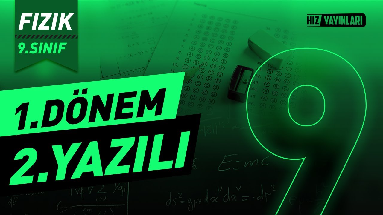 KİM 100 İSTER ?  💯 9. Sınıf Fizik 1. Dönem 2. Yazılı Soruları ve Konu Anlatımı - 2024 - 2025