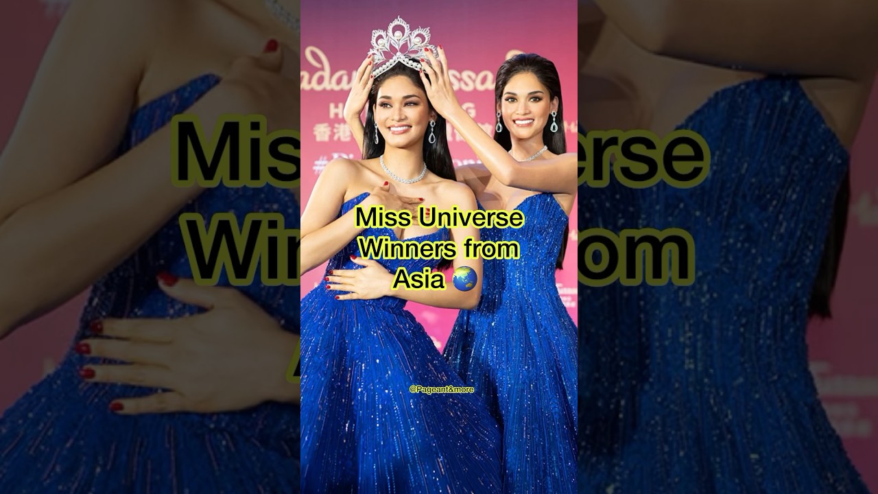 Miss Universe Winners from Asia 