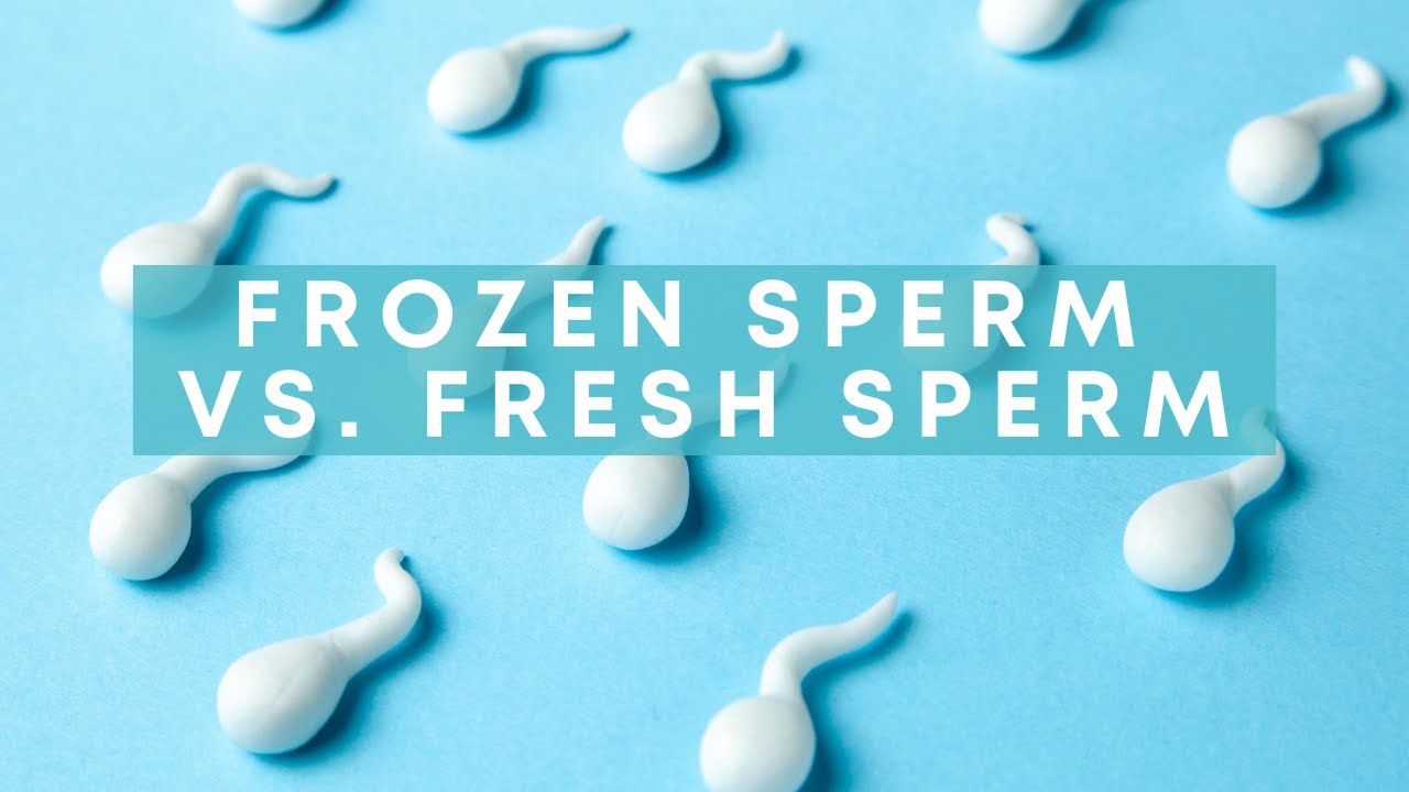 how long can sperm stay frozen