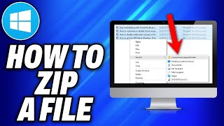 How To ZIP a File in Windows -Easy Fix