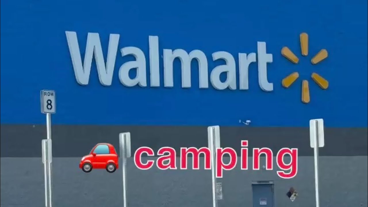 Walmart car camping 
