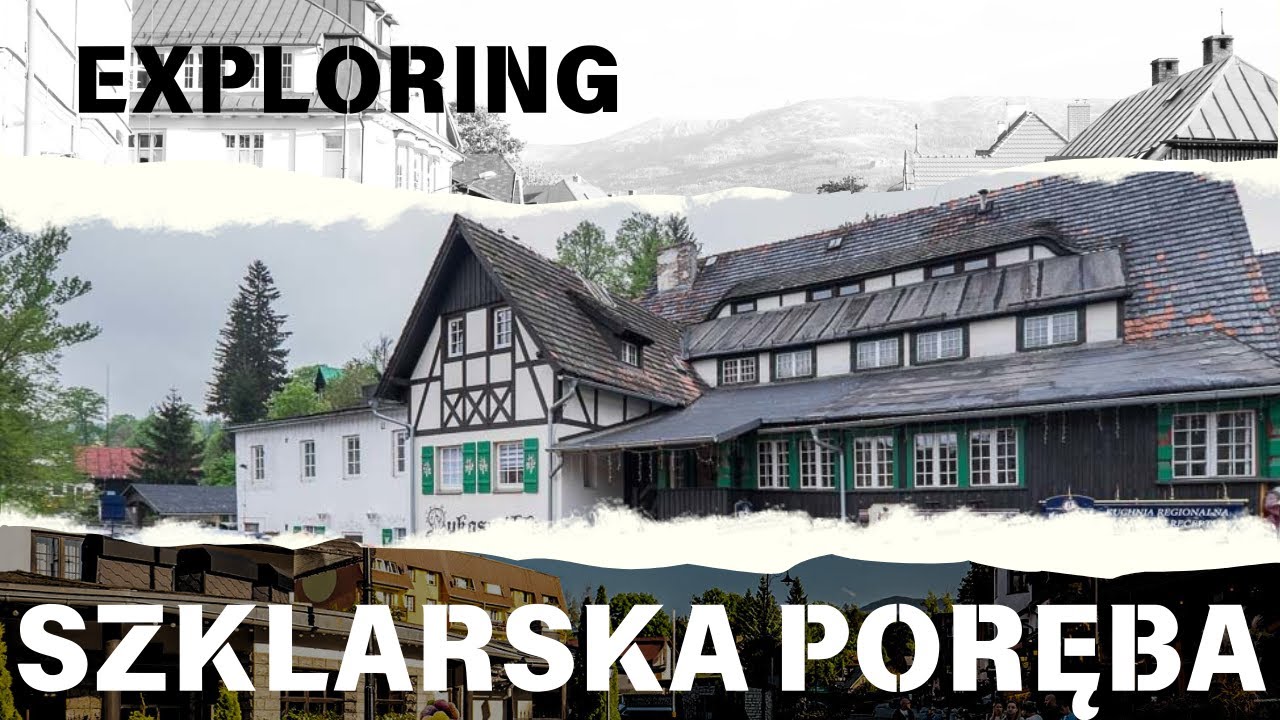 Szklarska Poreba, Poland 4K Walking Tour, Spacer po Szklarskiej Porębie, Polska