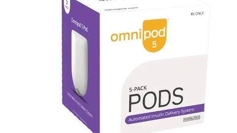 Omnipod 5 Automated Insulin Delivery System-unboxing