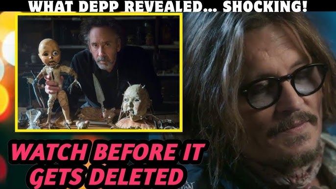Johnny Depp Drops a Bomb on Hollywood — Tim Burton's Hidden Reality! -  YouTube