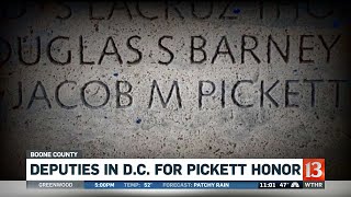 Deputies in D.C. for Jacob Pickett Honor