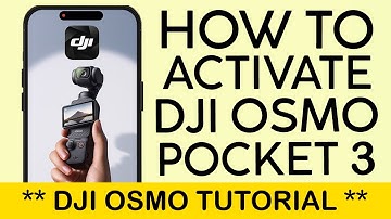 How to Activate DJI OSMO POCKET 3 | Connect DJI Pocket 3 to Mimo App (2023)