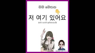korea koreanlanguage fypシ shortvideo sinhala koreanlanguage learnkorean studykorean