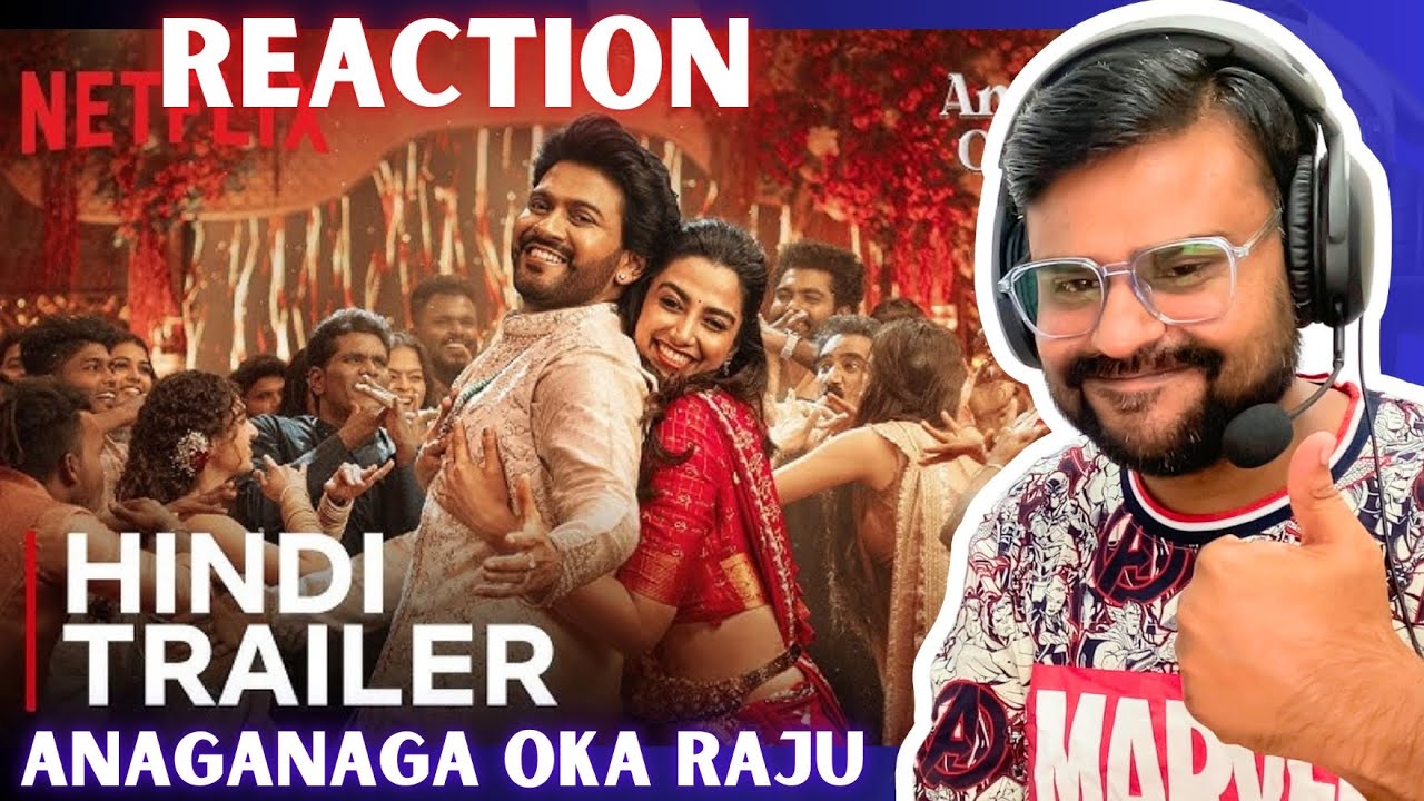 Anaganaga Oka Raju | Hindi Trailer reaction | BINDAAS BHARTII