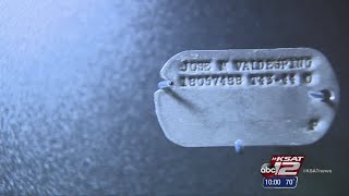 WWII veteran reunited with dog-tags decades later