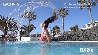 Super Slow Motion Rx0 Ii Sony Cyber-Shot