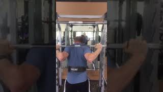 3 reps at 290 squat at body weight of 178