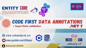 10 EntityFramework Core .NET 7 - Code First data annotations #entityframeworkcore #dotnet7