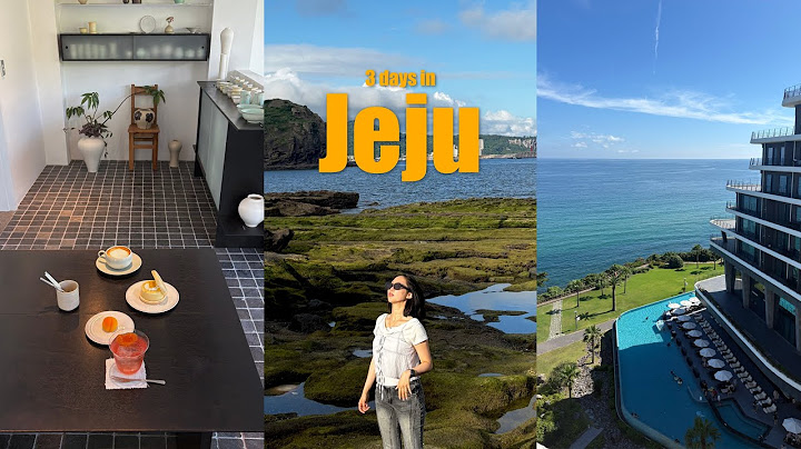 Jeju Island Travel Vlog - Jeju Island, a clear summer for 3 days 🏝️ Daejungjip | 9.81 Park Luge |...