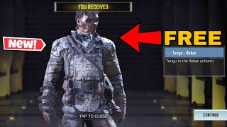 How to Get FREE Tengu - Rebar Character in COD Mobile | Wisdom Frost