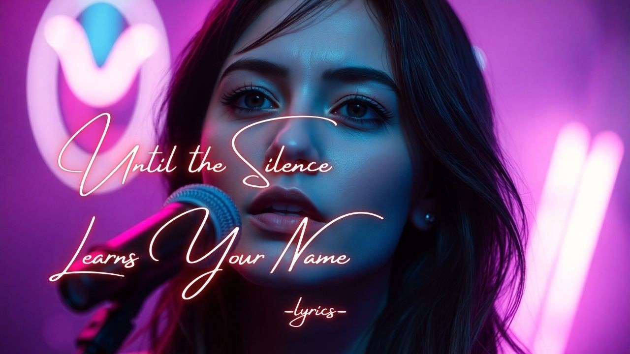 Until the Silence Learns Your Name – A Heart-Stopping Electro-Pop Love Ballad of Longing