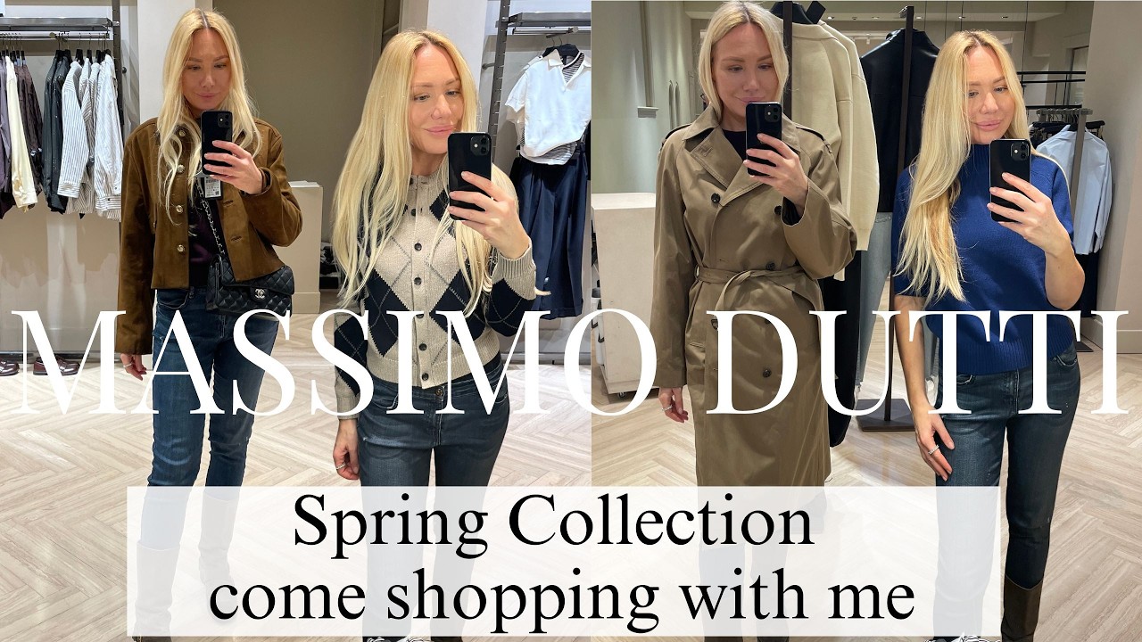 ВЕСЕННИЙ ШОППИНГ МАССИМО ДУТТИ ПОПРОБУЙТЕ ПОХОДИТЬ СО МНОЙ ЗА ШОППИНГОМ В МАССИМО ДУТТИ