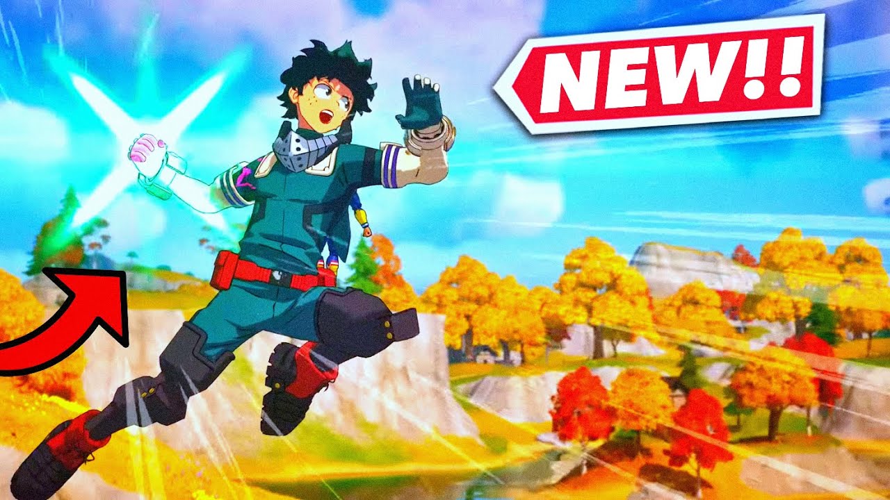 NEW *DEKU SMASH* MYTHIC Update! (Fortnite x My Hero Academia) - YouTube
