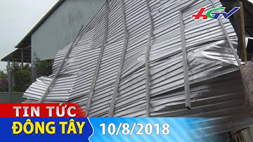 Lốc xoáy khủng khiếp hút nhà chồng lên nhau | TIN TỨC ĐÔNG TÂY – 10/8/2018