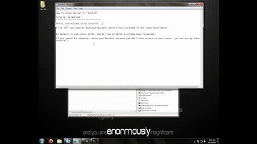 How To Setup Spy-Net 2.7 Beta 02