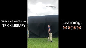 Triple Side Toss BTB Power Catch - Elite Level - TRICK LIBRARY