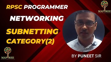 SUBNETTING CATEGORY(2)-NETWORKING-RPSC PROGRAMMER BY PUNEET SIR