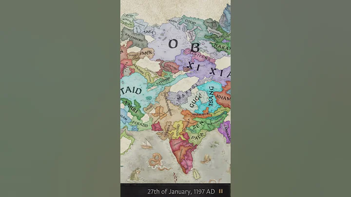 An Alternate History of Central Asia, A Crusader Kings 3 Timelapse - August 1, 2023
