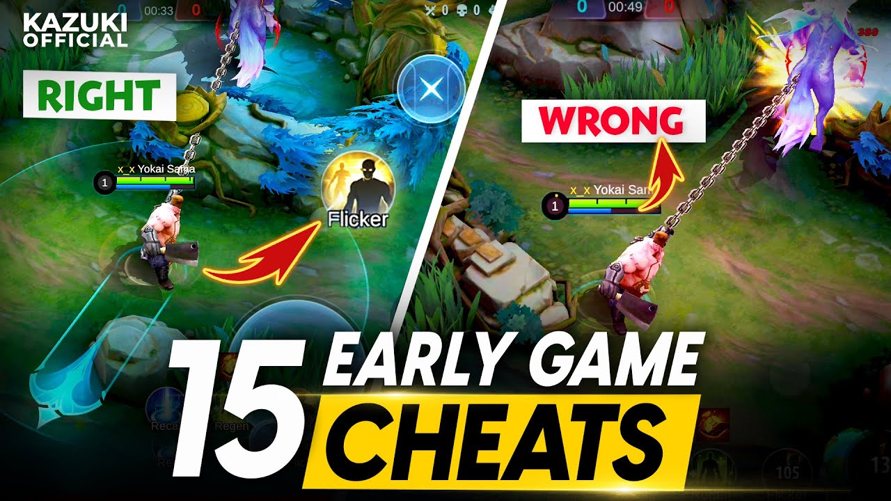 THE EARLY GAME CHEAT  MICRO TRICKS THAT HELPS YOU REACH MYTHIC