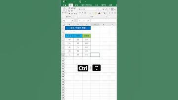 [엑셀] 계산식을 셀에 표시하기 / Displaying a formula in a cell in Excel
