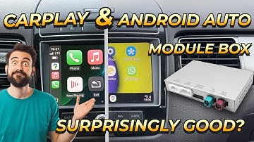 How to Add Carplay and Android Auto to VW Touareg RNS 850 with AUTOABC Module Box