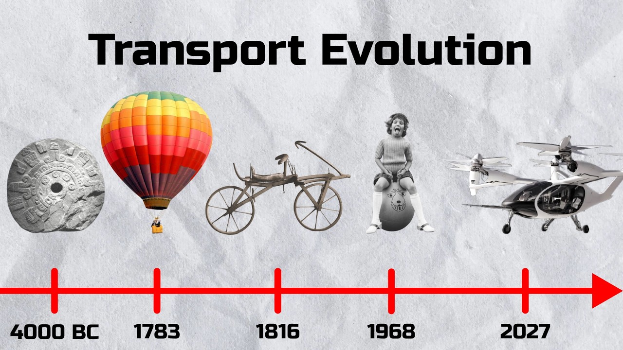 The 6000 Year Evolution of Transportation (We Got REALLY Weird) - Wav Boys