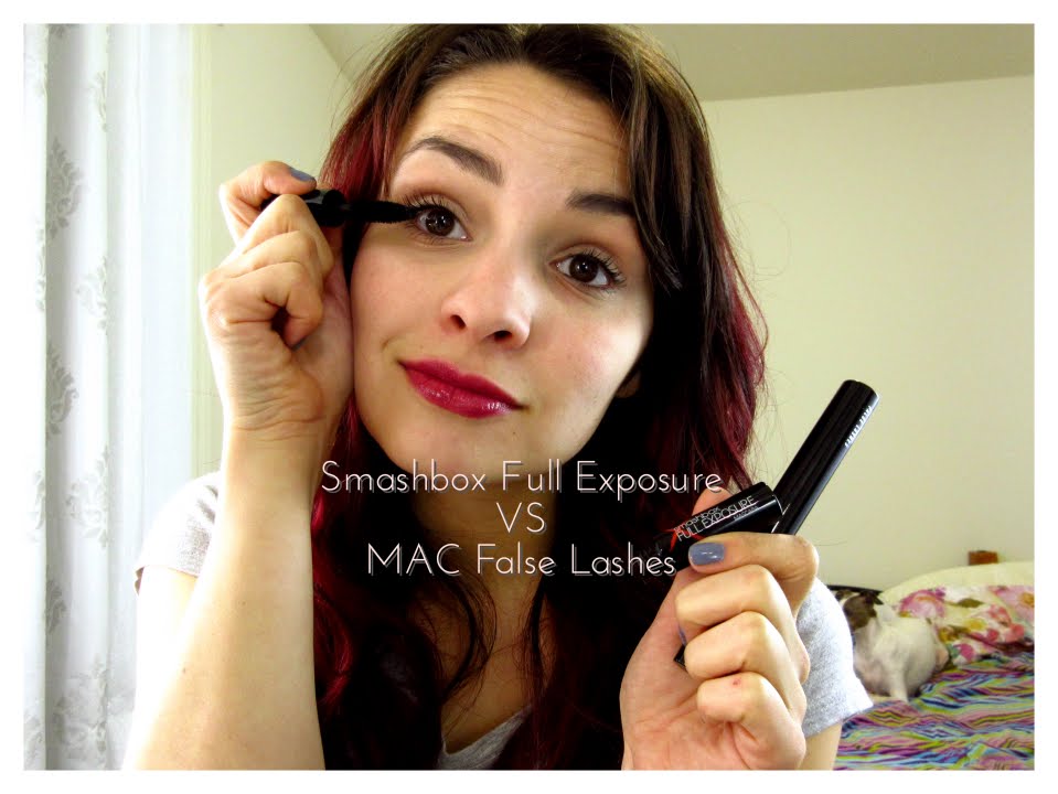 Mascara Review: Smashbox Full Exposure VS MAC False Lashes