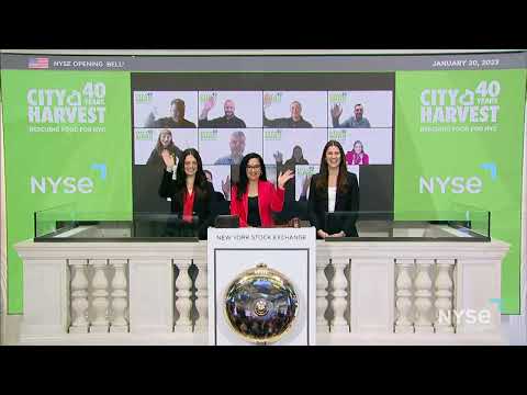 City harvest virtually rings the opening bell®