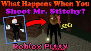 What Happens When Stitchy Is SHOT? Roblox Piggy Halloween