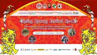 KK FESTIVAL KE II | LOMBA PEMILIHAN BUJANG KELING dan DARA KUMANG | TAPANG SAMBAS 17 MEI 2024