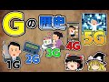【ゆっくり解説】5Gで変わる私たちの生活（Gの歴史と関連5業種）