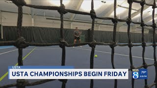 Grand Rapids Oliver Caldwell prepares for USTA Championships