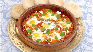 Ep 10. Shakshuka cooked in the wood fired oven