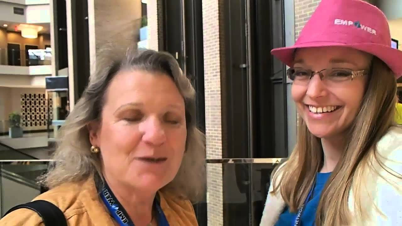 Alecia Stringer with Mary Christopherson Sharing Her Passio