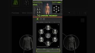 Using the Actor Mixer tool for character body shapes