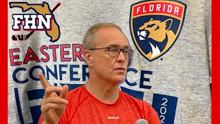 Paul Maurice, Florida Panthers Off Day Before Game 4 of ECF vs. New York Rangers