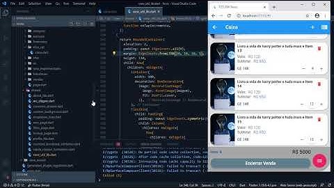Flutter - NFC-e e SAT CF-e - Caixa - Itens da Venda