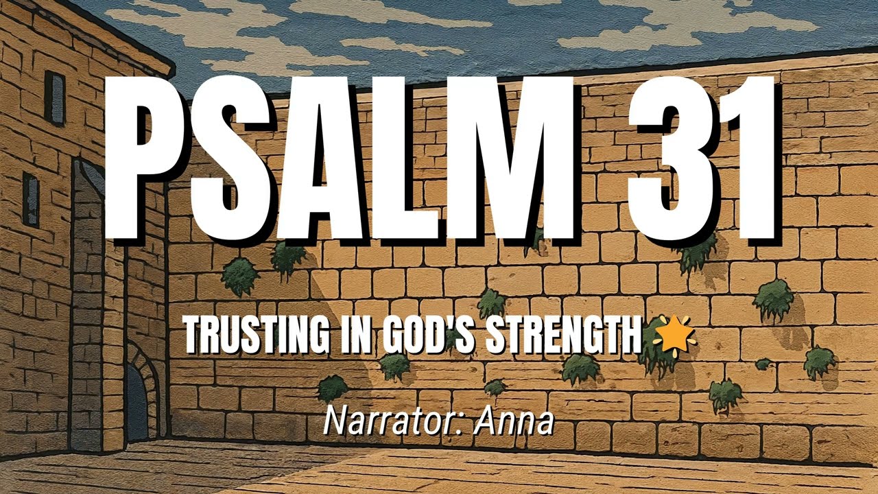 Psalm 31 | Trusting in God's Strength 🌟 | Shelter in Life's Storms ⛅