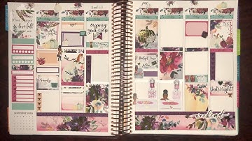 PWM November 4th to 10th Part II | Nikki Plus Three | Erin Codren Life Planner