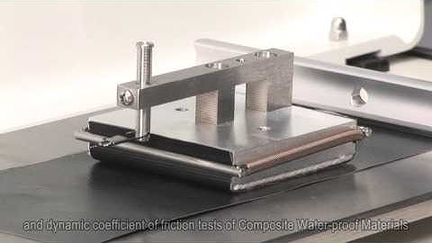 Coefficient of Friction Measurement for WaterProof Materials - Labthink